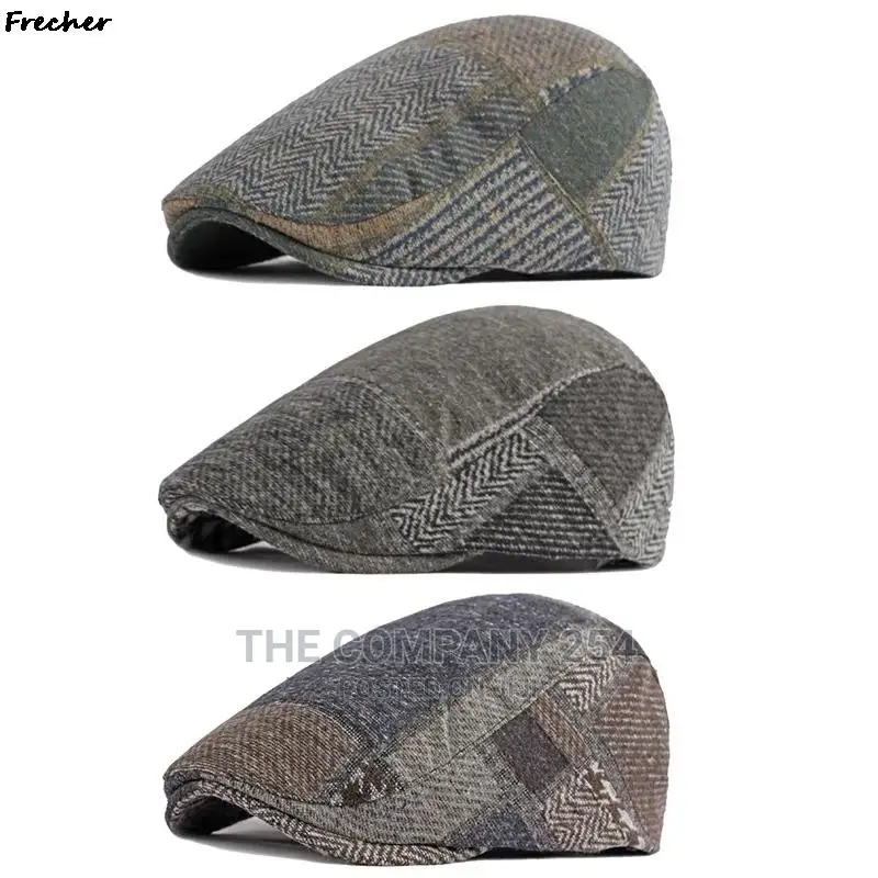 Fashion New Men's Casual Newsboy Hat Spring and Autumn