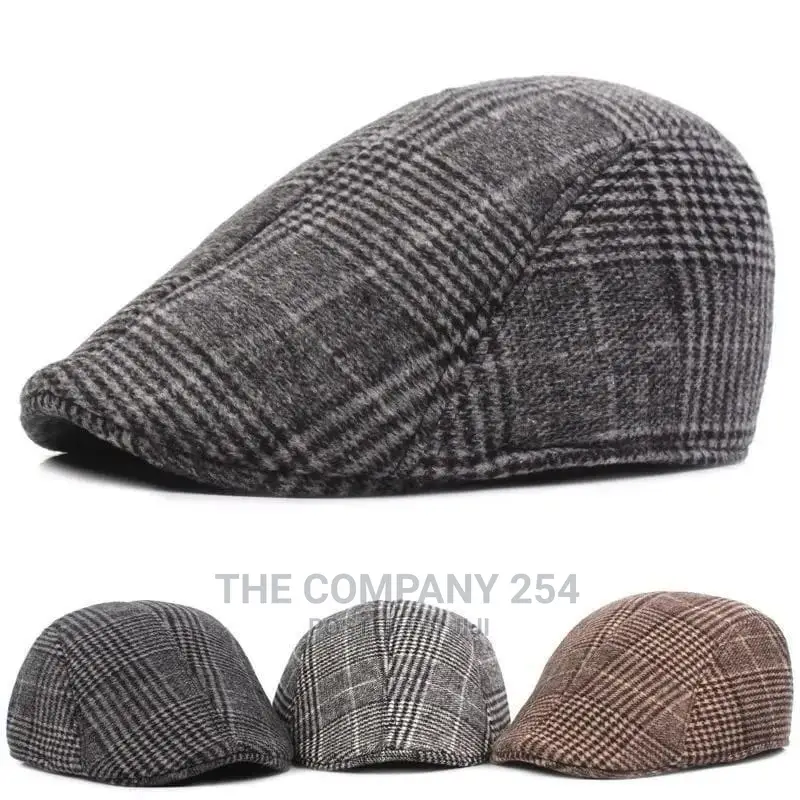 Fashion New Men's Casual Newsboy Hat Spring and Autumn