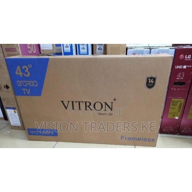Vitron 43 Inches Smart Android Framless Vitron Tv Full Hd. - main view