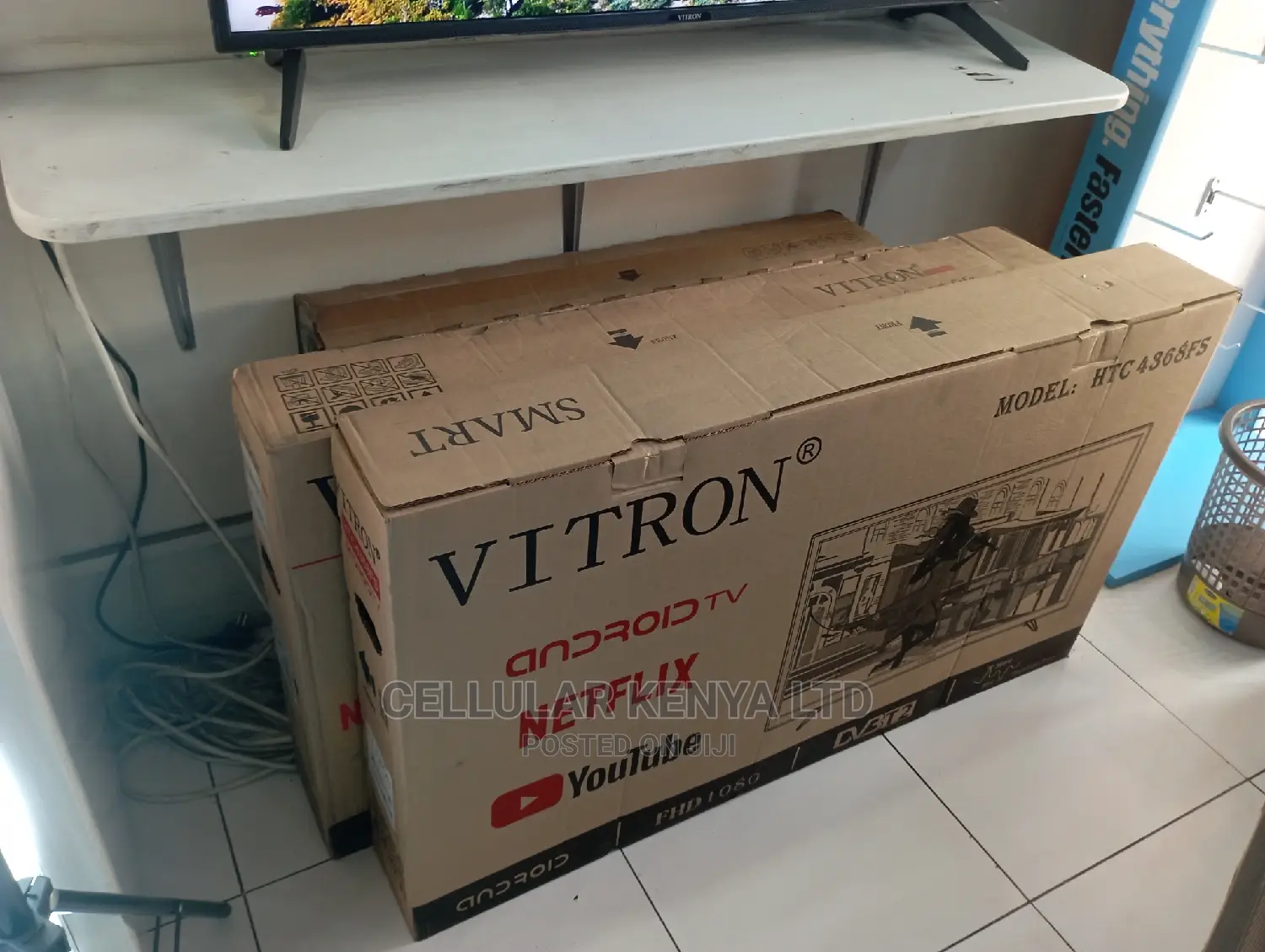 Vitron 50′′ Inch FRAMELESS 4K UHD Android TV