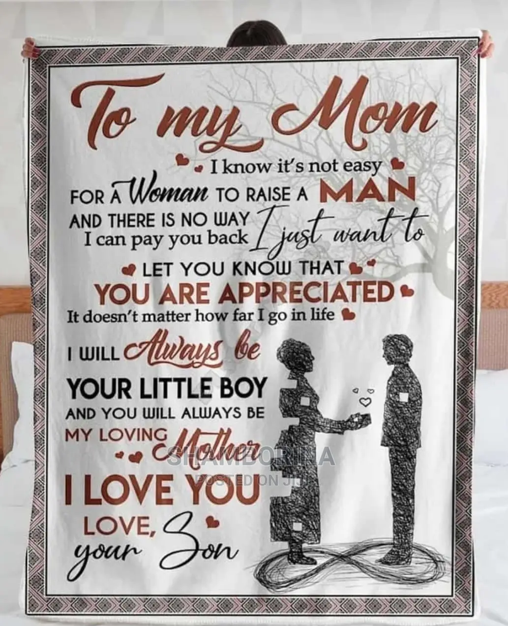 Express Letter Cossy Throw Blankets in Nairobi Central Home Accessories, Shamborina