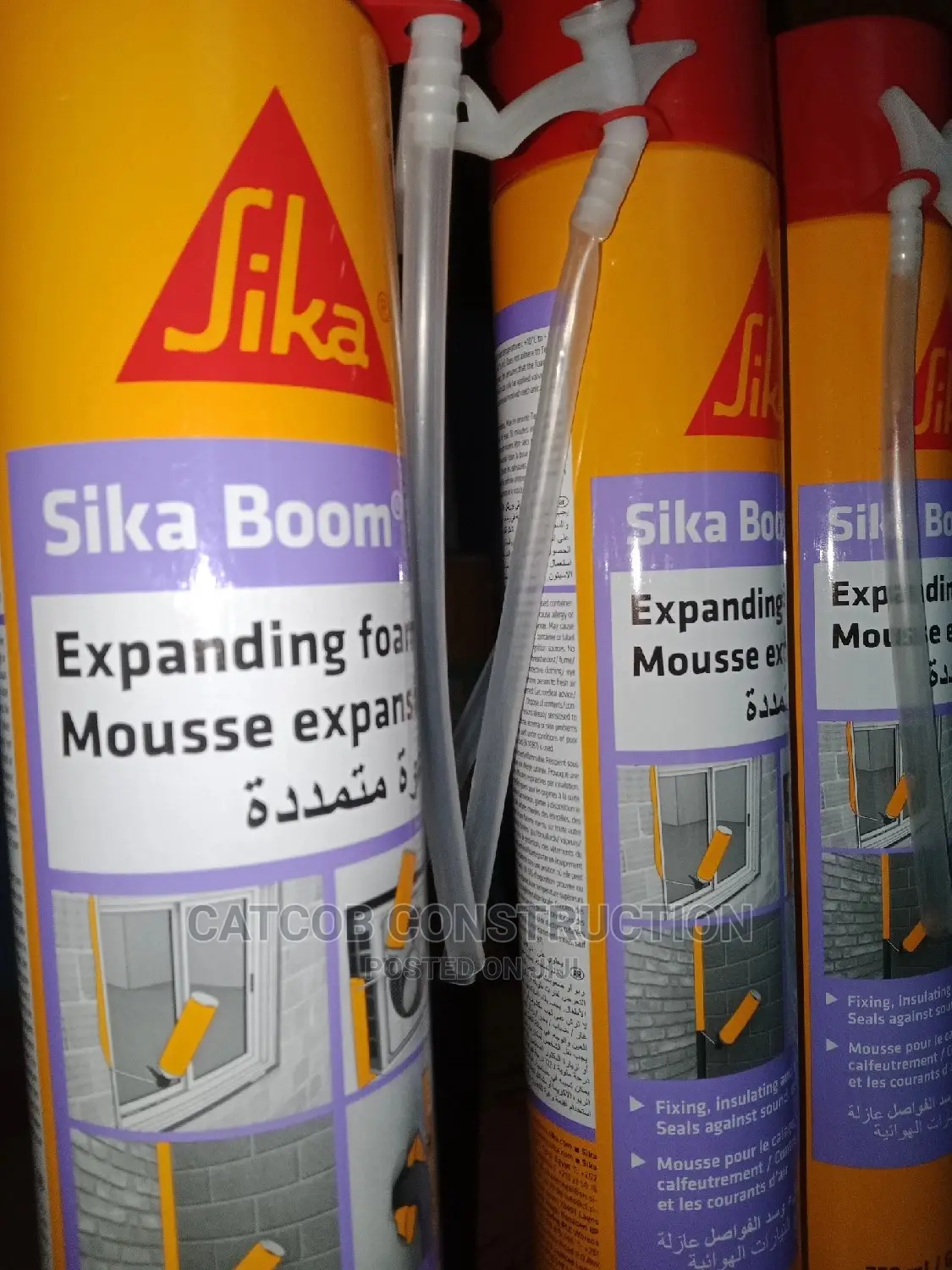 Sikaboom PU Expanding Foam for Insulation