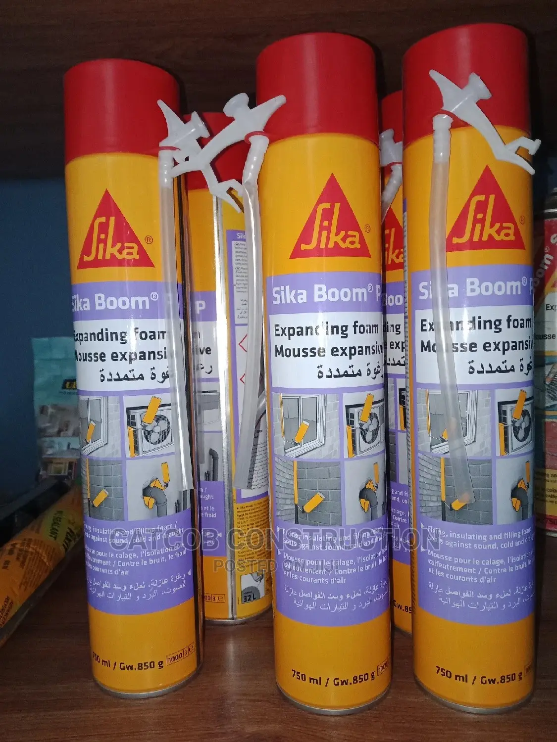 Sikaboom PU Expanding Foam for Insulation
