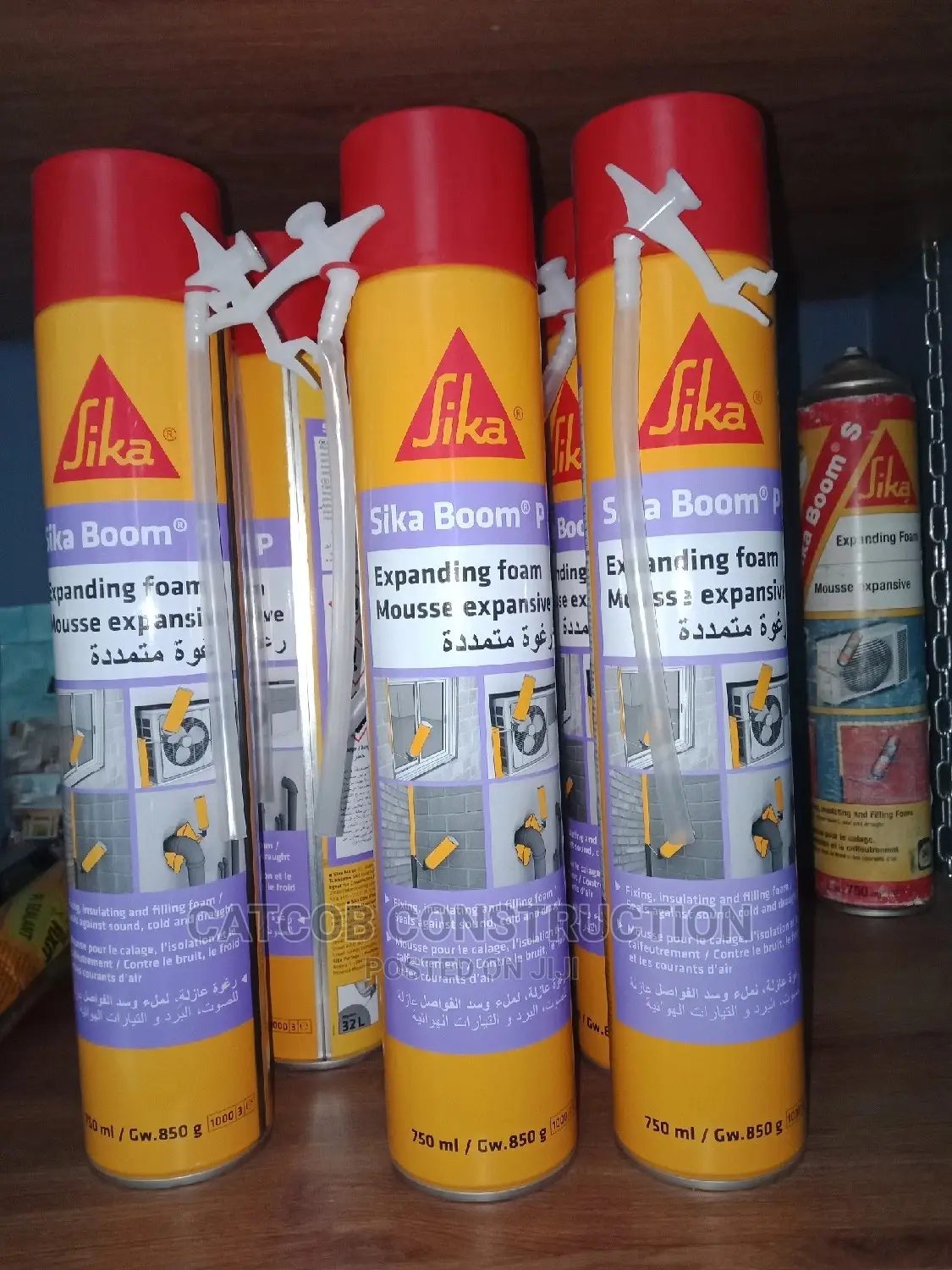 Sikaboom PU Expanding Foam for Insulation