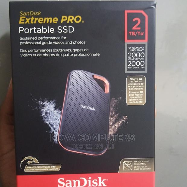 Sandisk Extreme Pro Portable 2TB Ssd - main view