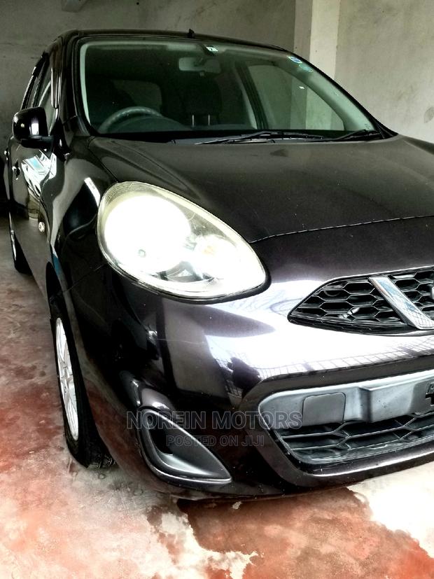 Nissan March 2015 Black - thumbnail 2