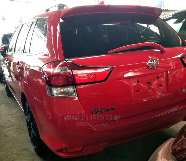 Toyota Corolla Fielder 2015 Red - thumbnail 5