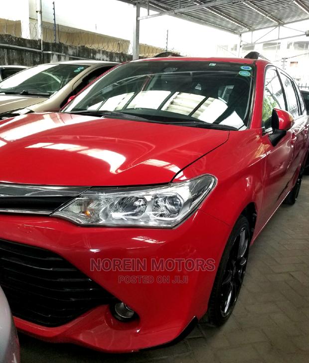Toyota Corolla Fielder 2015 Red - thumbnail 3