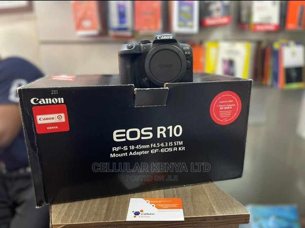 Canon Eos R10 Mirrorless Camera With 18-45mm Lens - thumbnail 3
