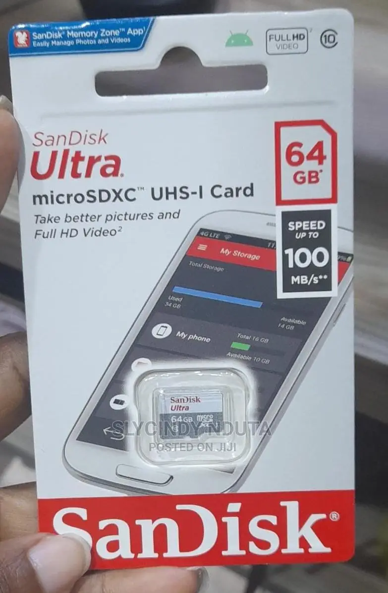 Sandisk Ultra Microsdxc UHS-1 Card(64gb)