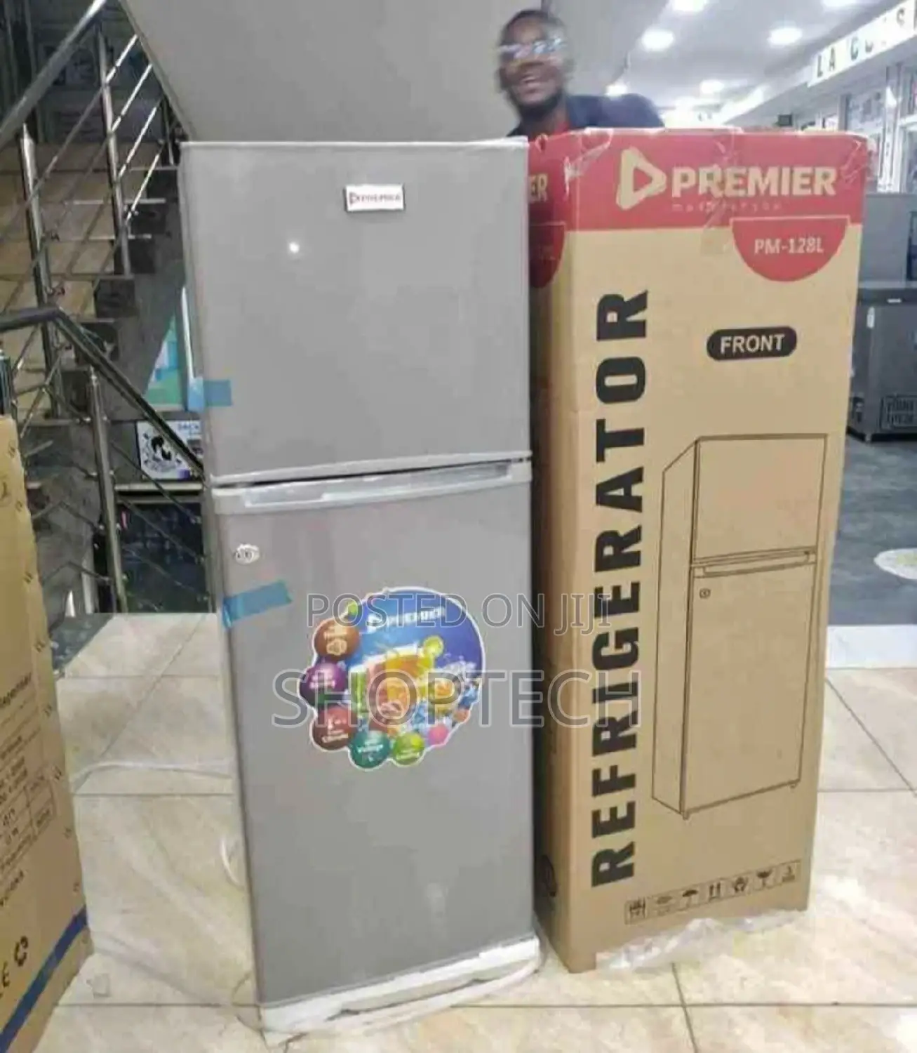 Premeir 2door Quality 128litres Fridge