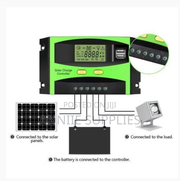 20A Digital Solar Controller - main view