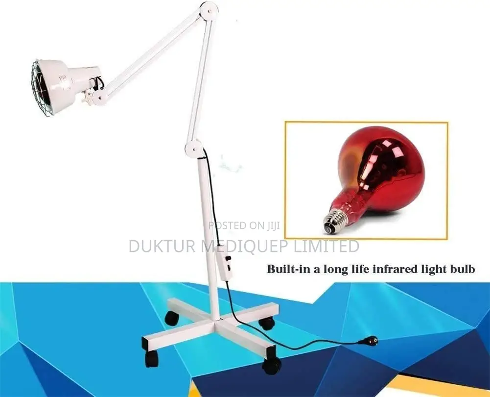 Infrared Heating Floor Lamp With 275 W Infrared Lamp