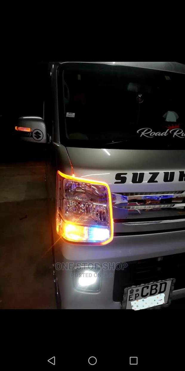 2pcs Universal Car LED DRL Flexible Lights - thumbnail 2