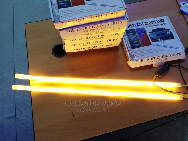 2pcs Universal Car LED DRL Flexible Lights - thumbnail 3