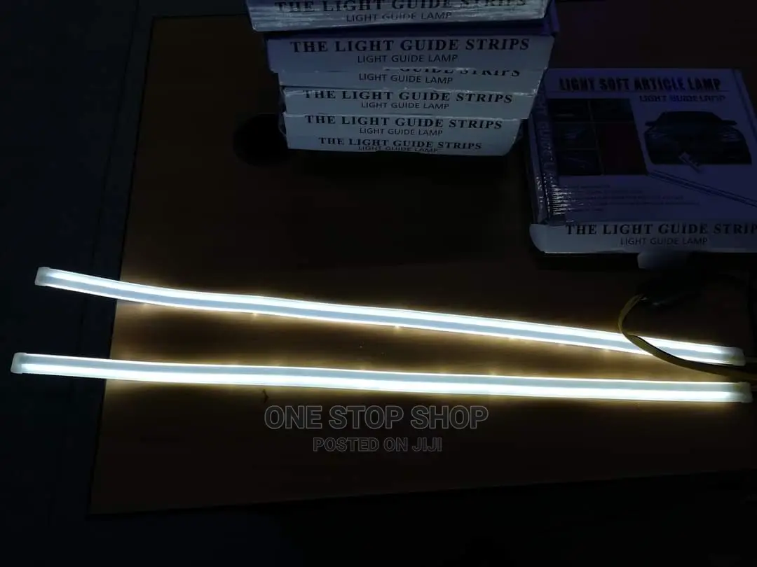 2pcs Universal Car LED DRL Flexible Lights