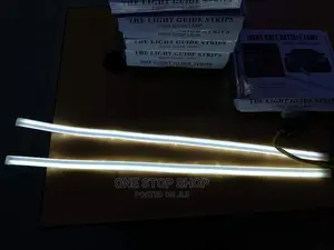 2pcs Universal Car LED DRL Flexible Lights