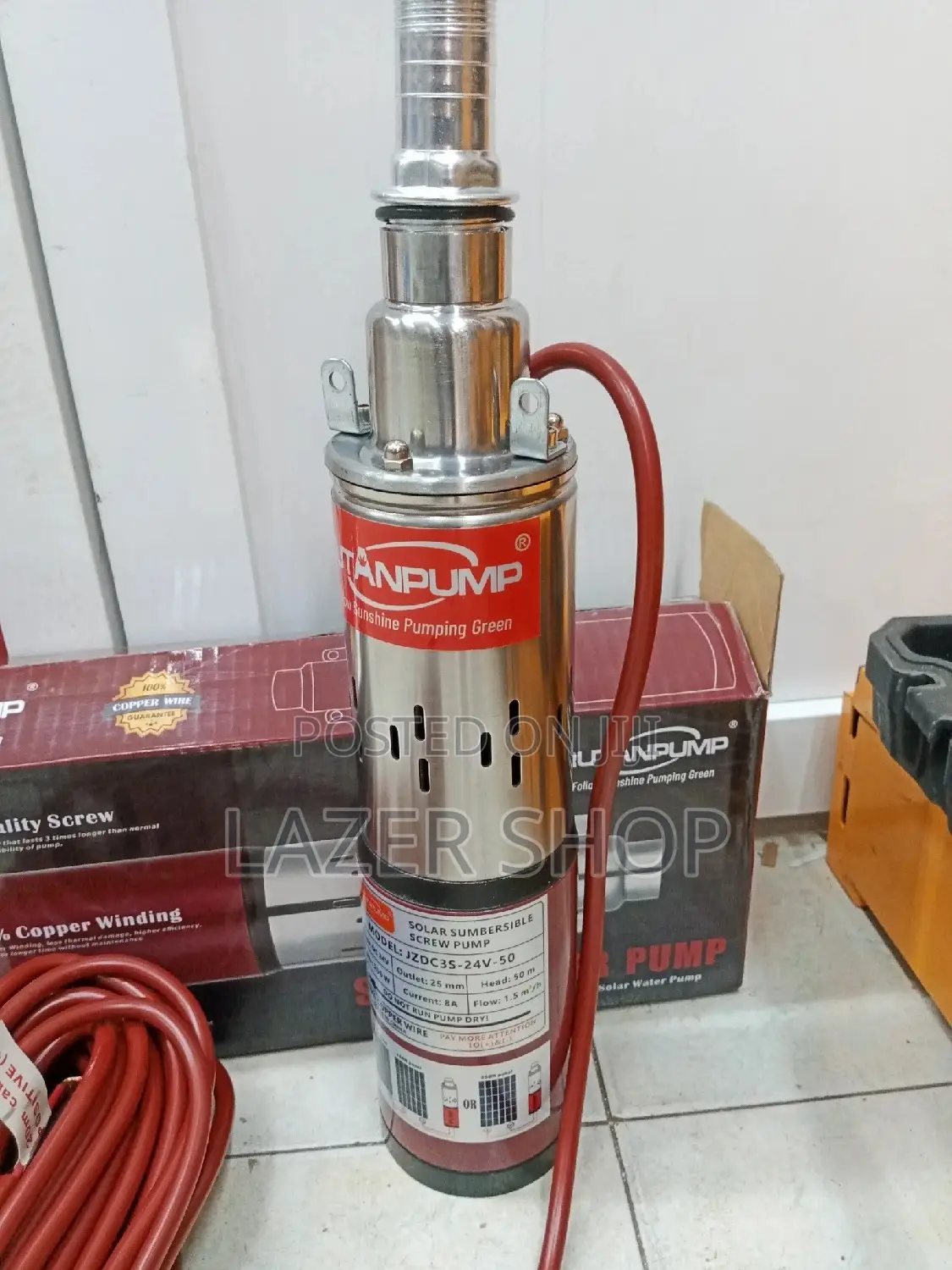 Rutan Submersible Pump,250watts
