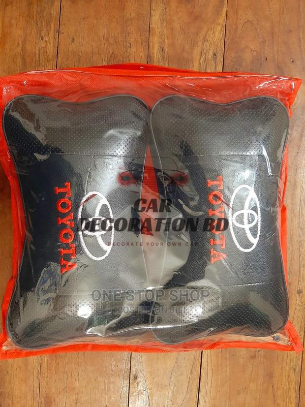 Toyota Leather Seat Hearest Pillows - main view