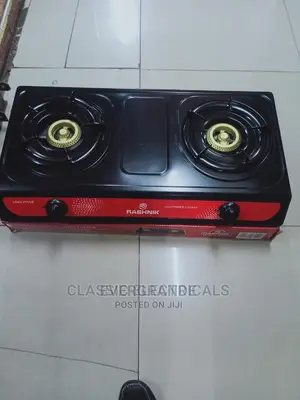 Rashnik Two Burner Silver Top