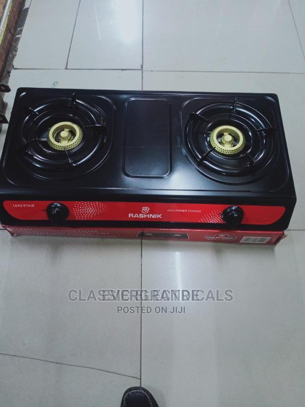 Rashnik Two Burner Silver Top