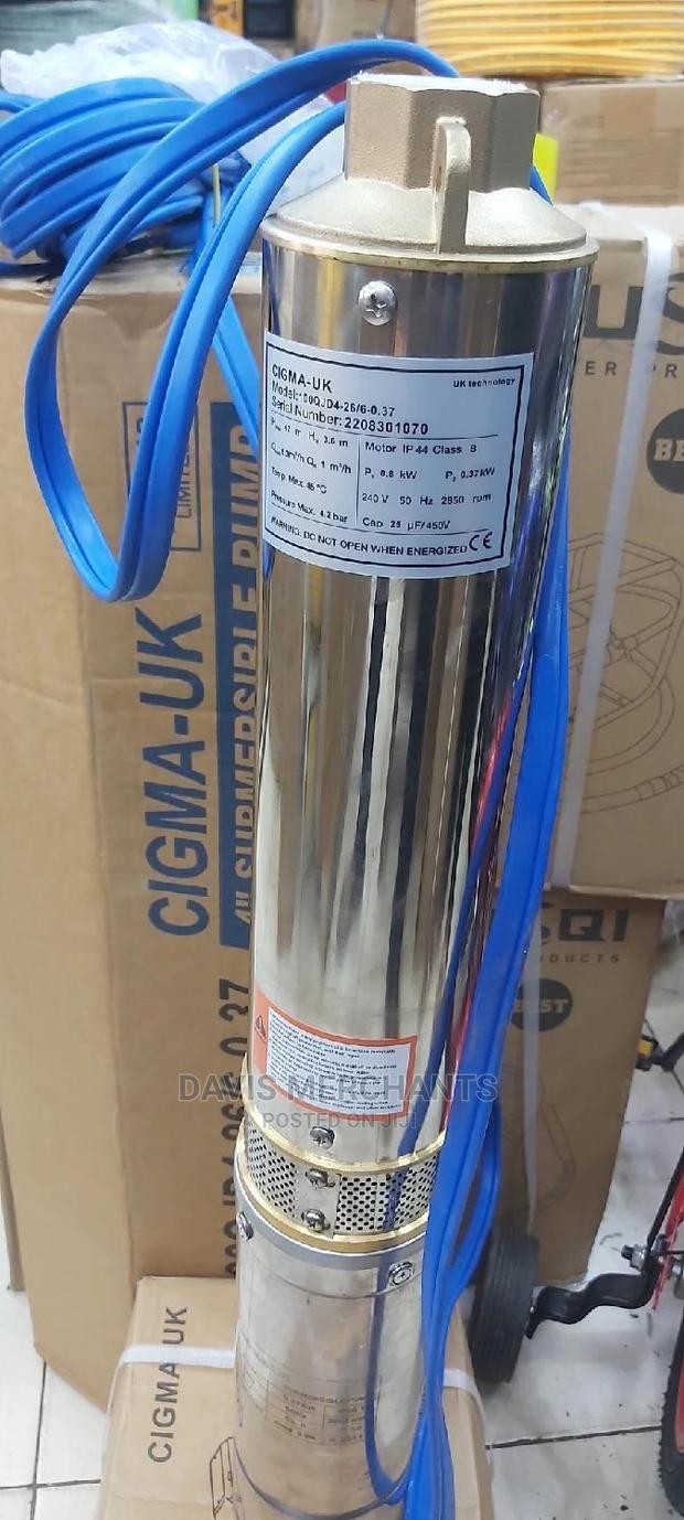 Submersible Water Pump With Control Switch - main view