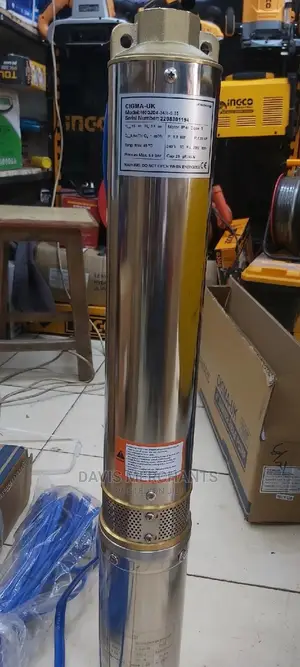 Submersible Water Pump With 0.75hp