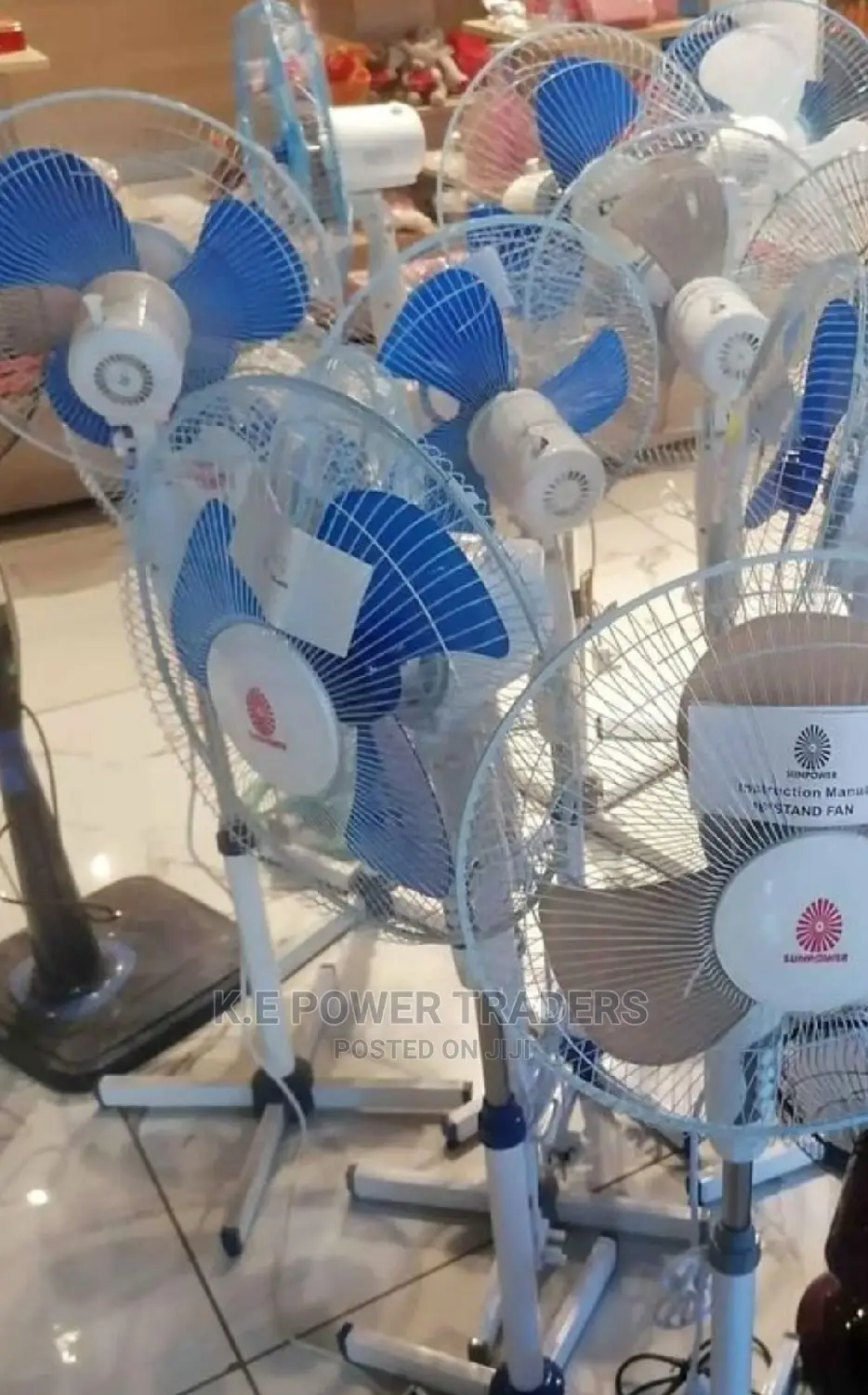 Powerful Air Delivery Stand Fans