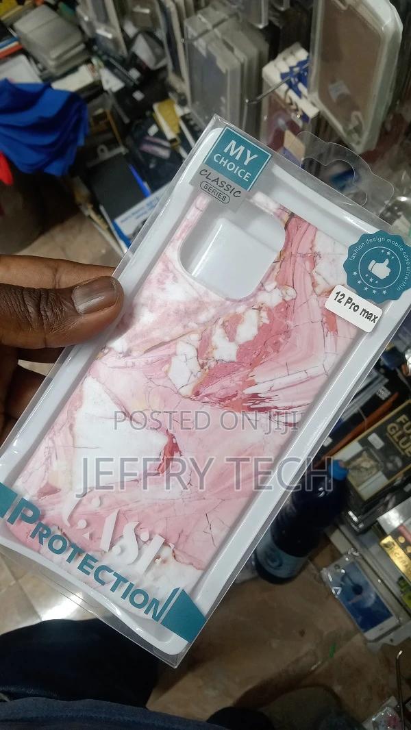 Satin Marble iPhone 12 Pro Max Clip Case - thumbnail 2