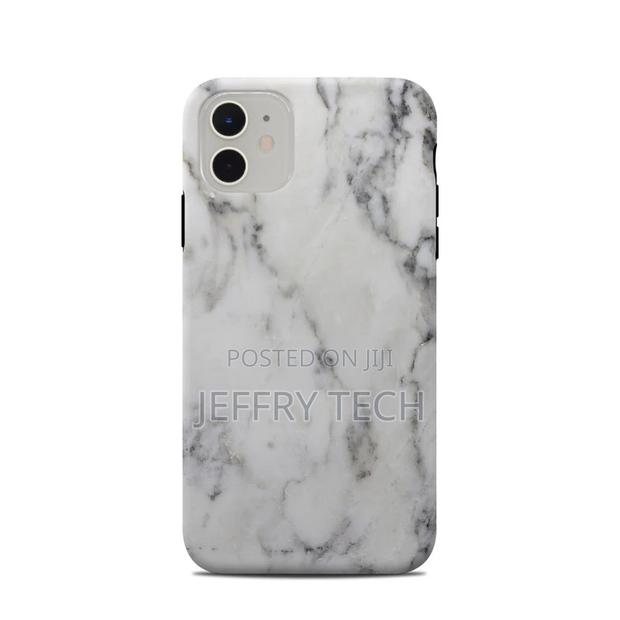 White Marble iPhone 11 Clip Case - thumbnail 4