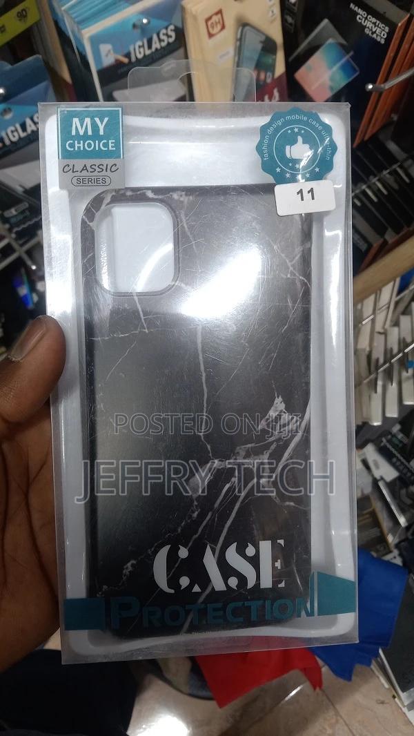 Black Marble iPhone 11 Clip Case - thumbnail 3