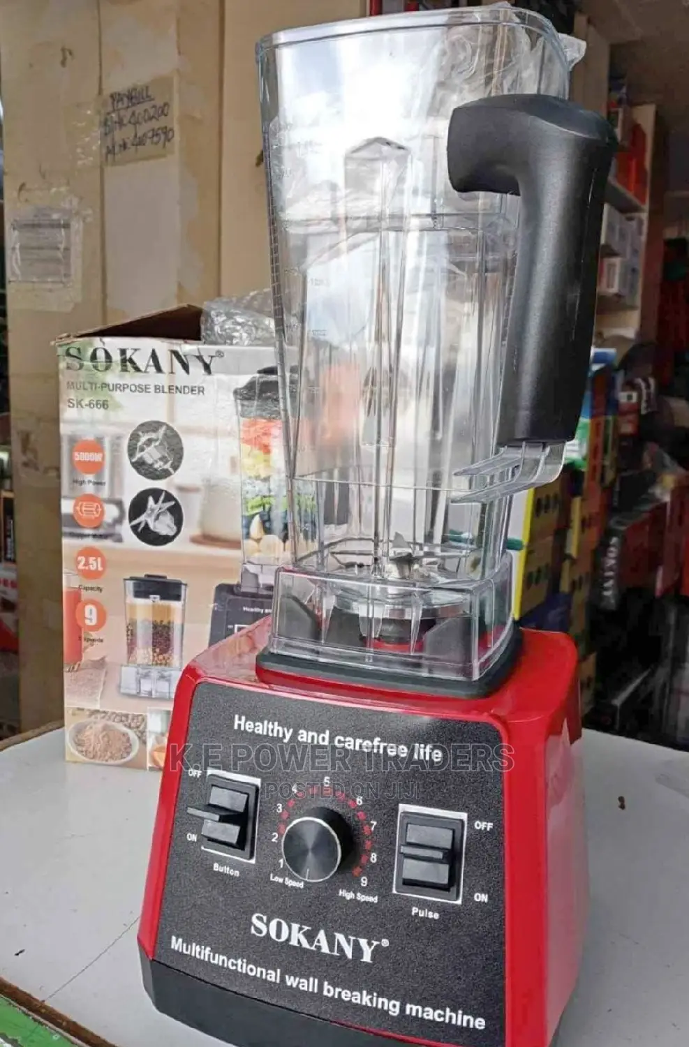 Sokany Blender 5000watts Commercial