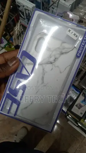 White Marble iPhone X Next Case Skin