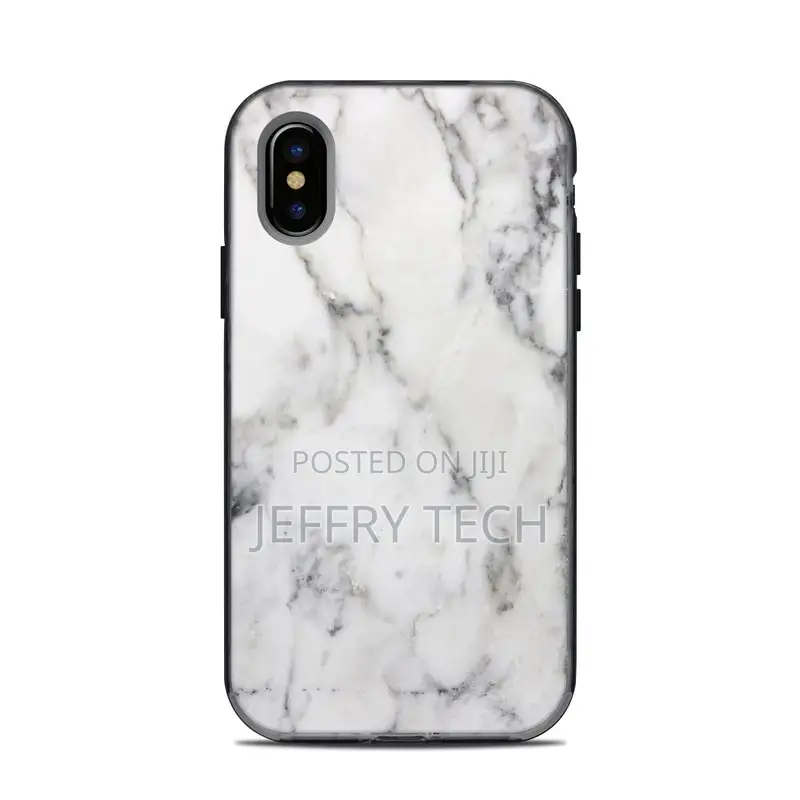 White Marble iPhone X Next Case Skin