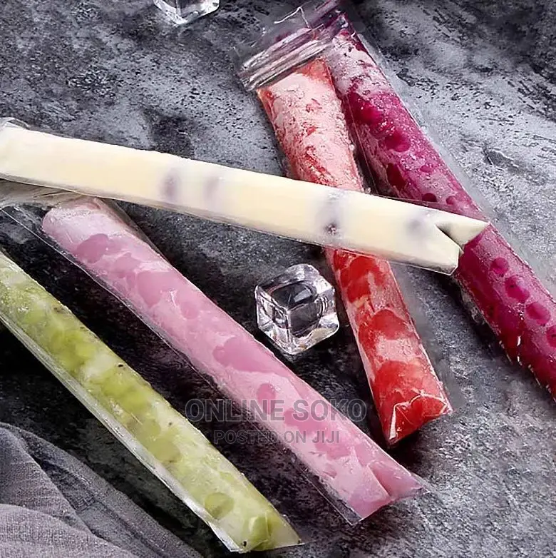 Polythene Lay Flat Tubing Roll - 1.2 - 3 Inch - Ice Pops