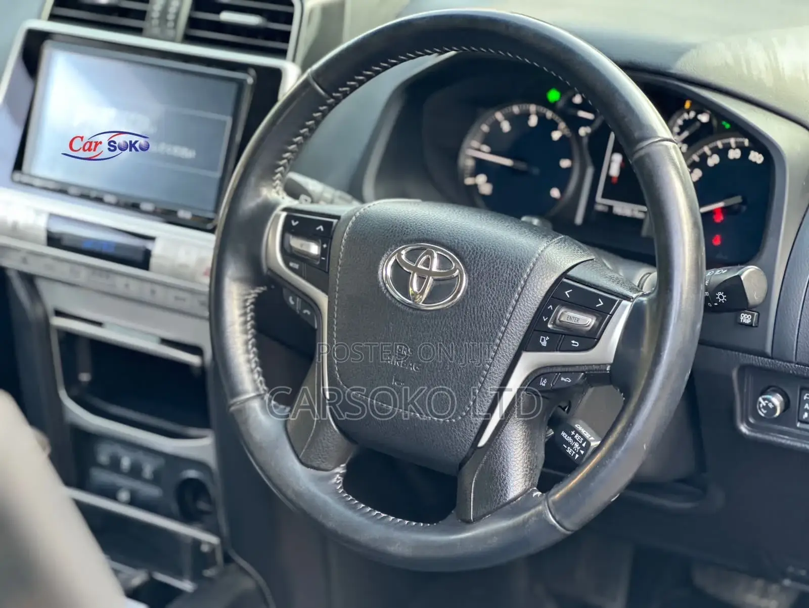 Toyota Land Cruiser Prado 2.8 2017 Matt Black