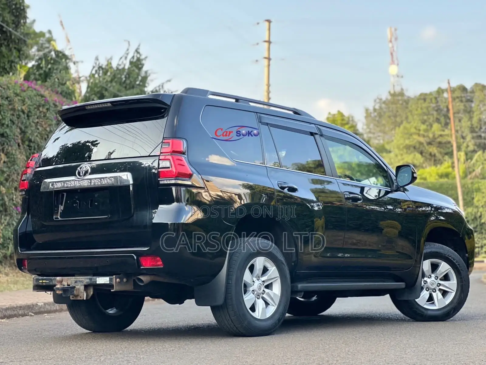 Toyota Land Cruiser Prado 2.8 2017 Matt Black