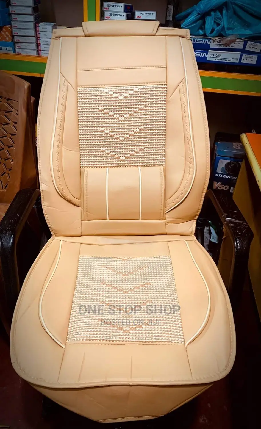 Baije Car Leather Seat Top Covers for 5 Seaters