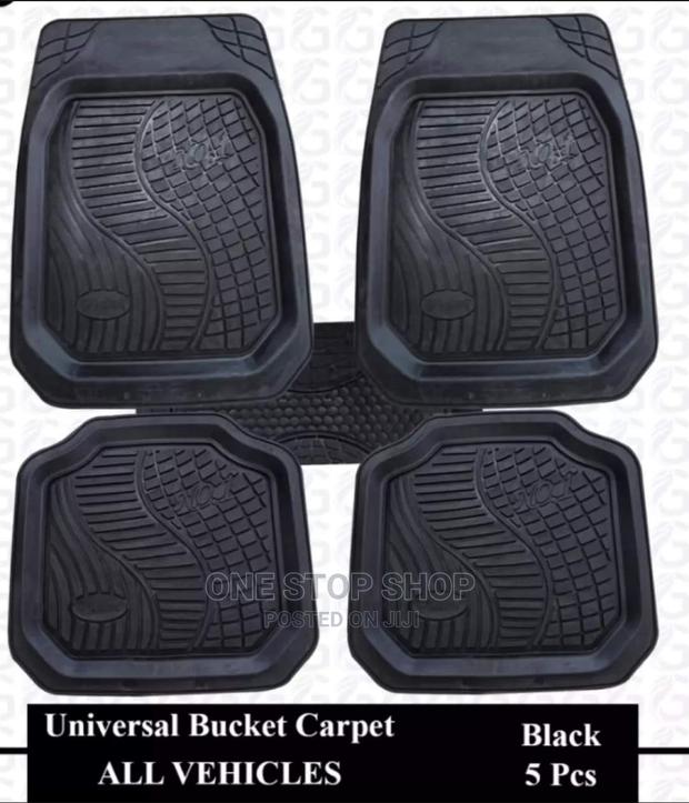Plain Black Universal No.1 Mats(Grey,Baije,Black) - main view