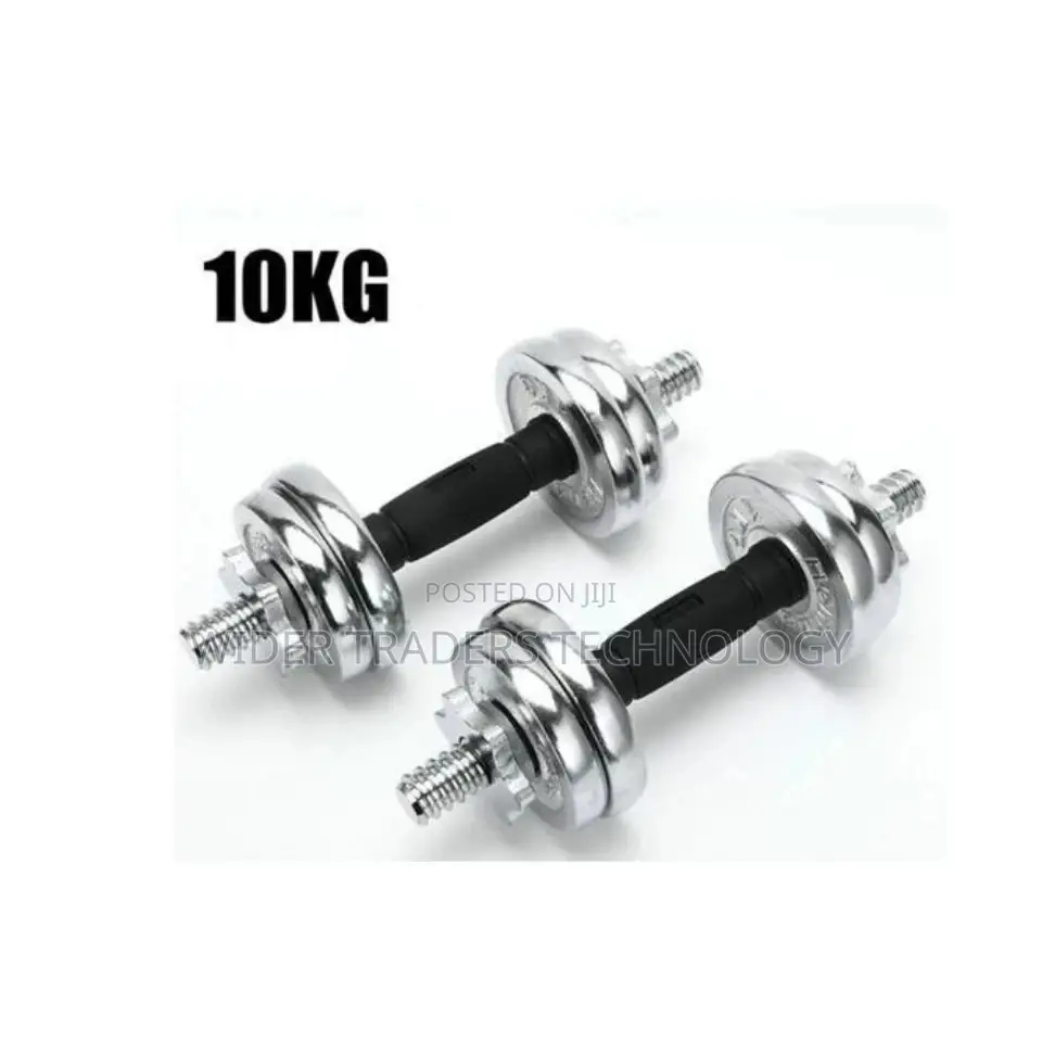 Chrome Dumbbell 10kg Ctn Package