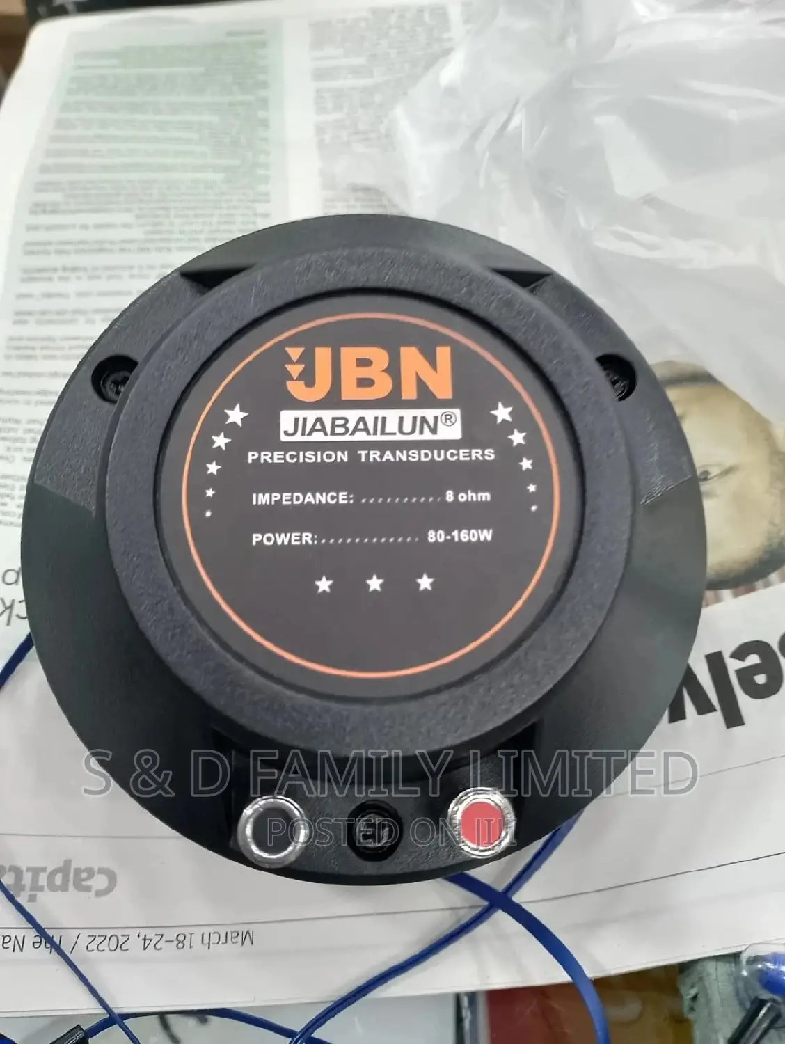 JBN Midrange Tweeter