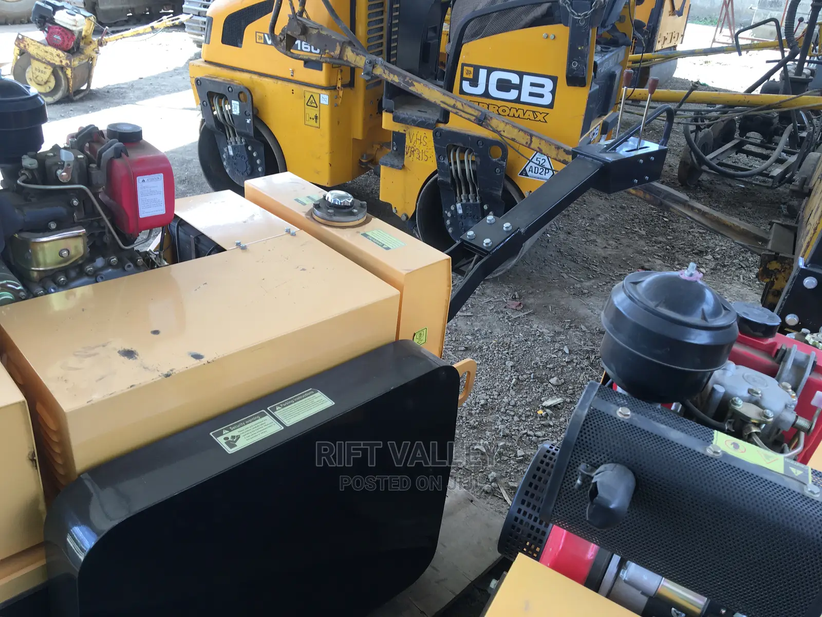Brand New Pedestrian Roller 550kgs Deadweight 1.1t Vibrating