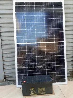 250w Panel,12v200ah Battery