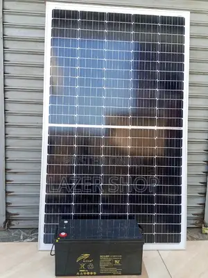 250w Panel,12v200ah Battery