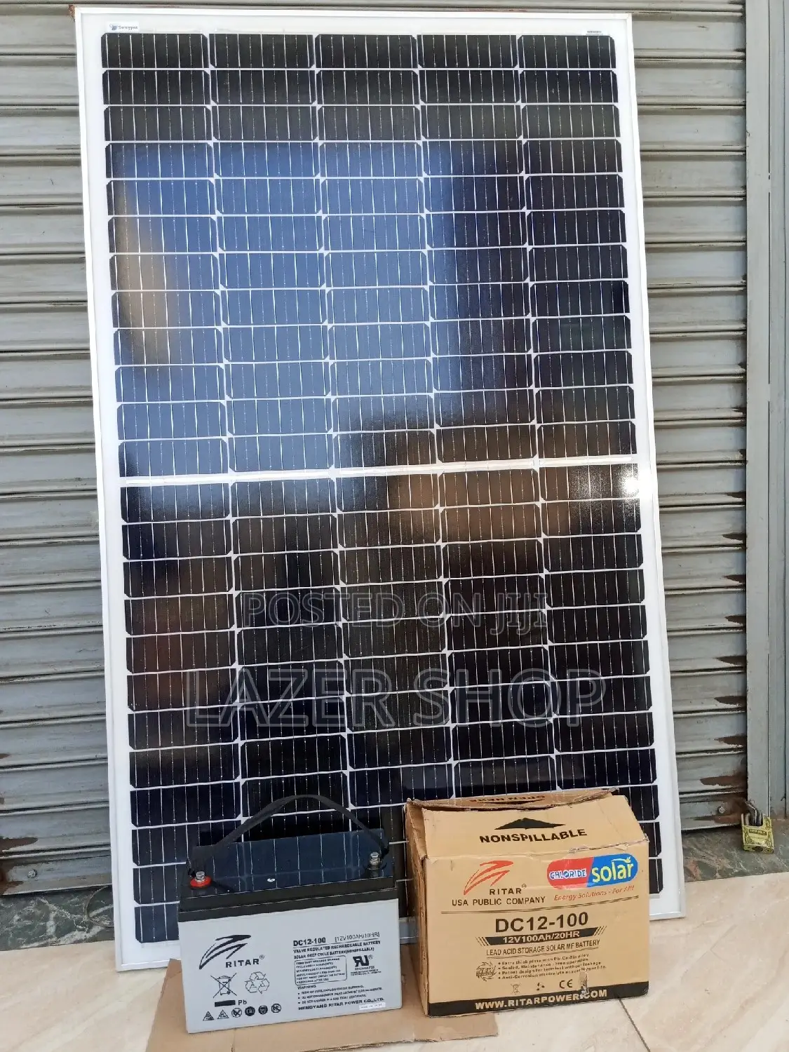 250w Solar Panel,12v200ah Battery