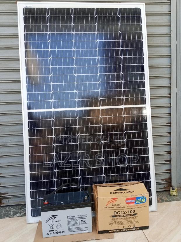 250w Solar Panel,12v200ah Battery - thumbnail 2