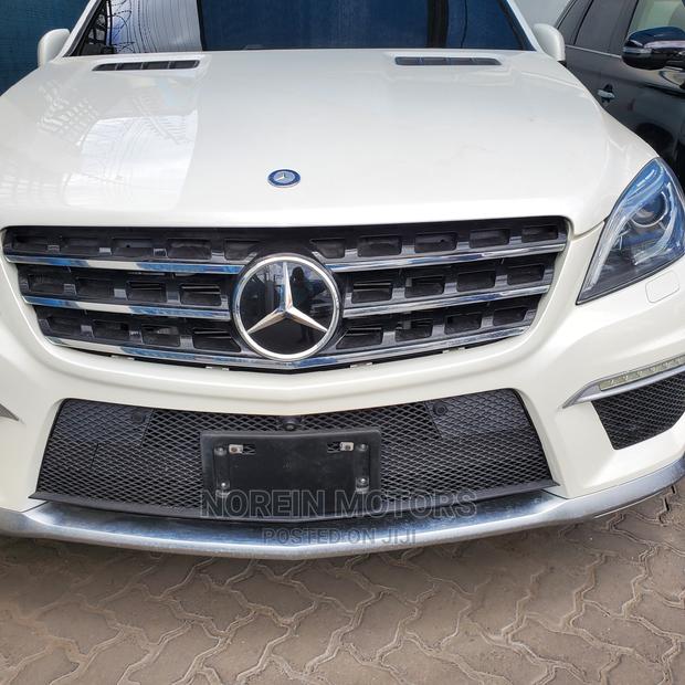 Mercedes-Benz M Class 2015 White - thumbnail 2