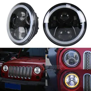 7" Round Led Headlights for Jeep
