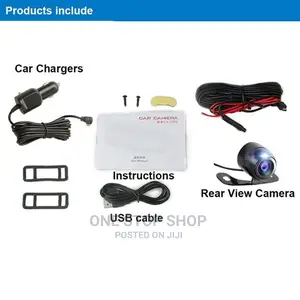 Reaview Screen With Rear and Front Camera