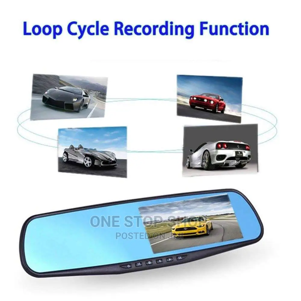 Reaview Screen With Rear and Front Camera